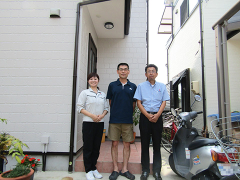 春日井市Ｔ様邸、外壁屋根塗装工事、ダイナミックトップ、サーモアイ遮熱フッ素