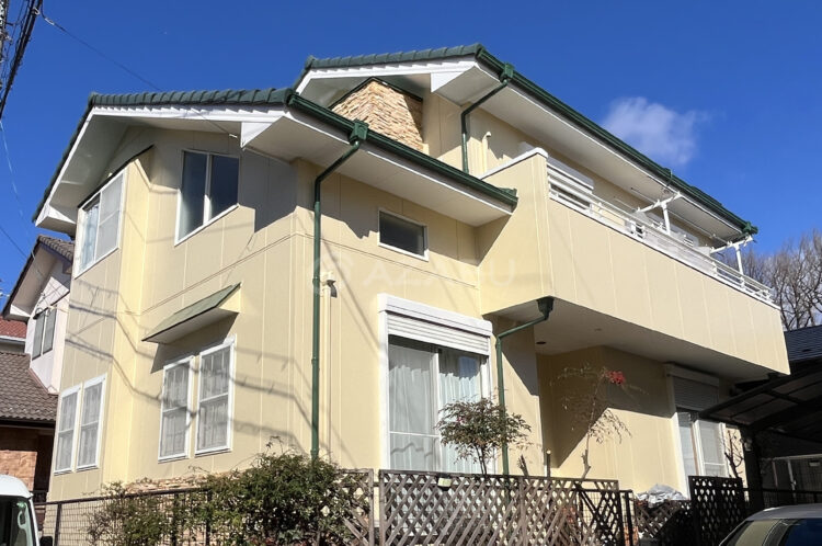 愛知県尾張旭市U様邸 AGCフッ素のボンフロンエナメルGTで外壁を塗り替えました