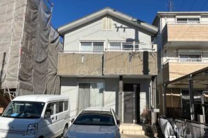 愛知県春日井市Ｋ様_外壁屋根塗装工事_施工前外観画像_株式会社麻布