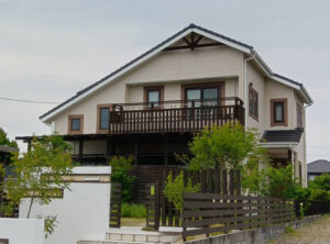 愛知県瀬戸市A様_外壁塗装工事_施工前外観画像_株式会社麻布