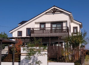 愛知県瀬戸市A様_外壁塗装工事_施工後全景写真_株式会社麻布