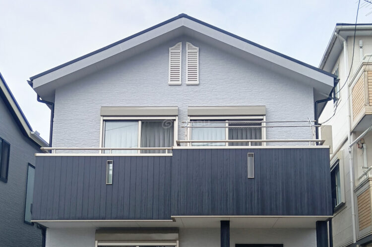 愛知県春日井市K様 外壁も屋根もAGCフッ素のボンフロンエナメルGTで塗り替えました