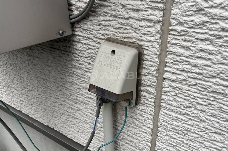 防水コンセント