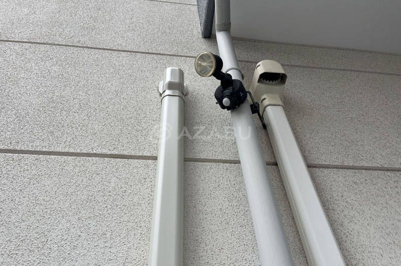 エアコンダクトカバー、雨樋