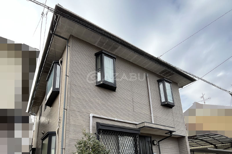 外壁（正面2階）