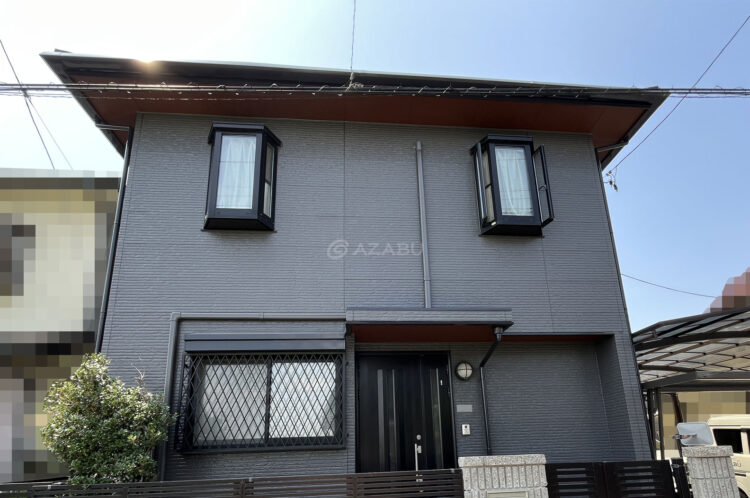 愛知県弥富市I様 フッ素のボンフロンエナメルGT仕様で外壁を塗り替えました