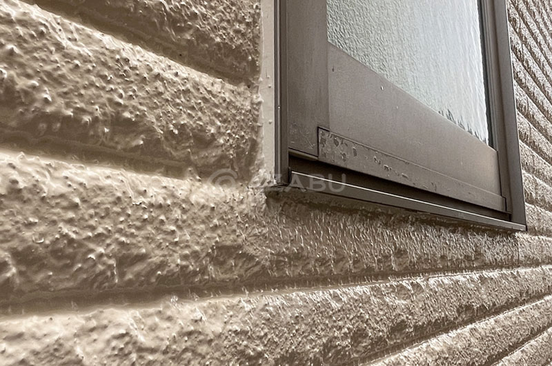 開口部の窓サッシ周りシール