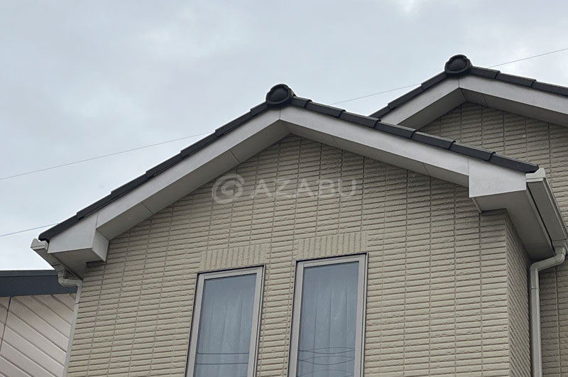 破風板（屋根の妻側）