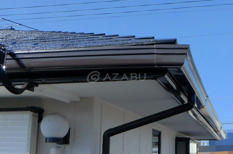 軒樋、鼻隠し（破風）