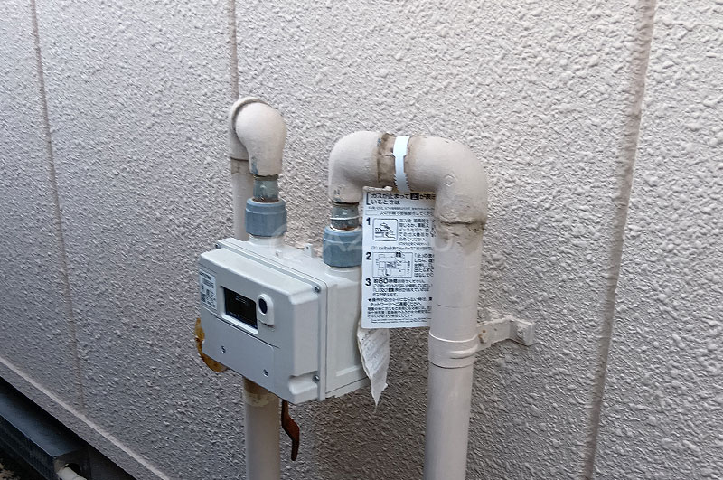 ガスメーター配管