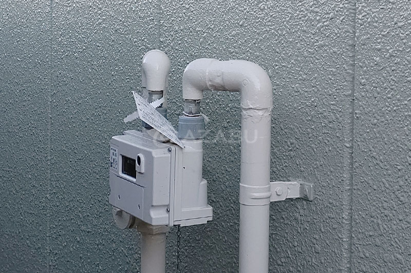 ガスメーター配管