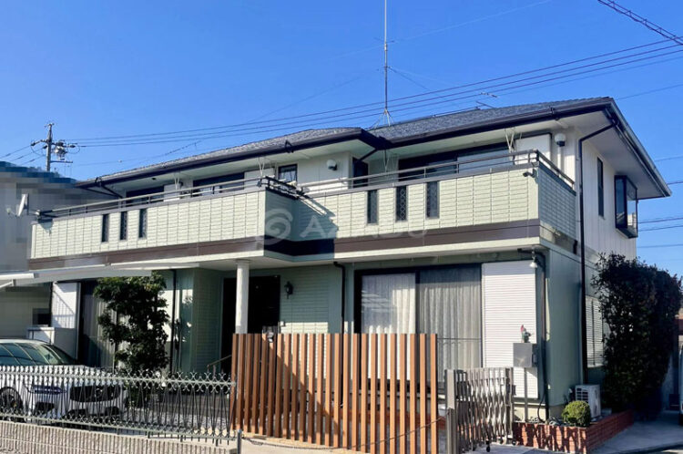 愛知県名古屋市Y様 エディオンシリコン遮熱仕様で外壁屋根を塗り替えました