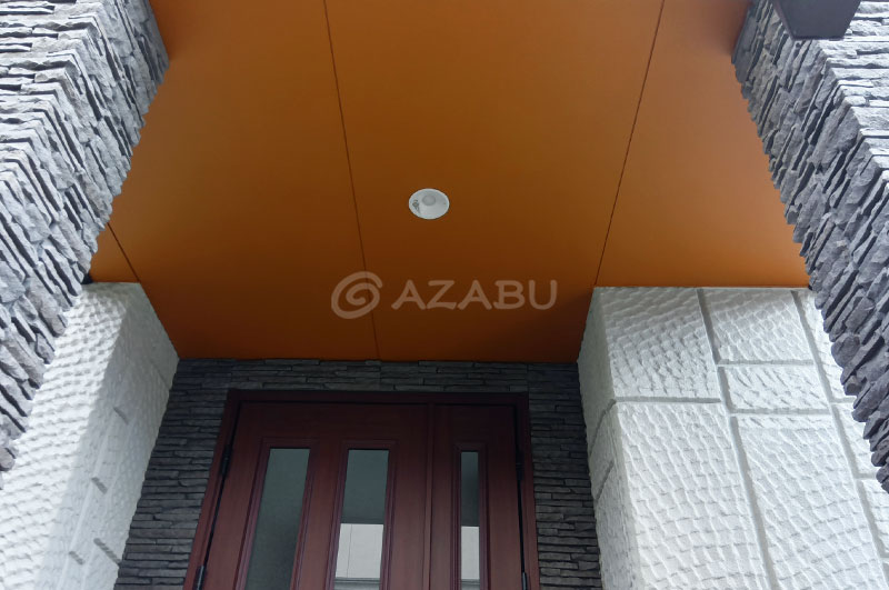 軒天井（玄関前）