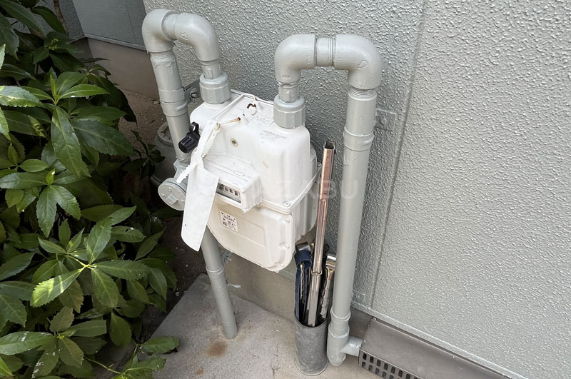 ガスメーター配管