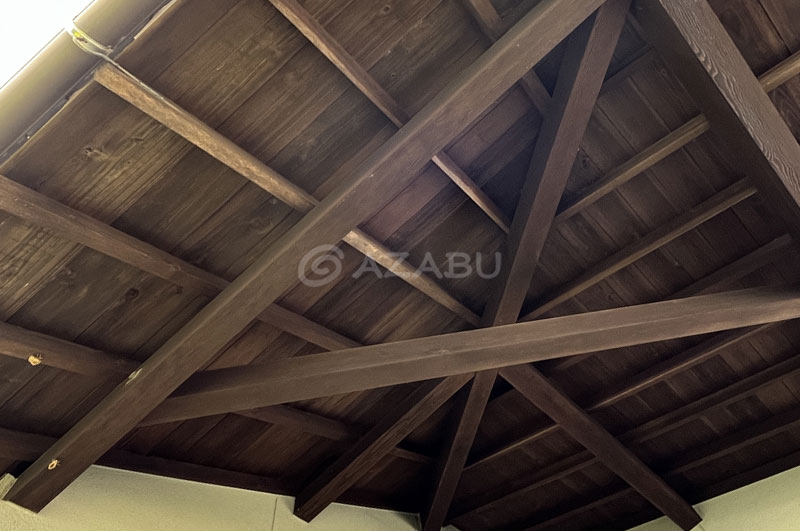 木部（軒天、梁）