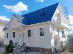 愛知県豊田市S様_外壁屋根塗装工事_お客様の声_施工後全景